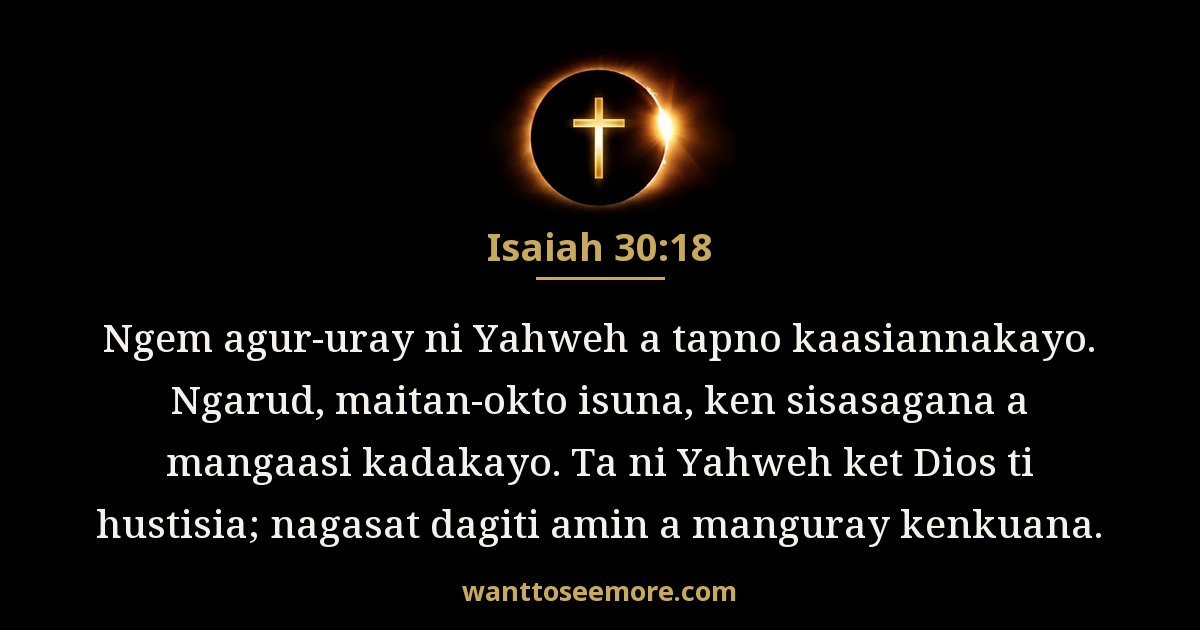 Isaiah 30:18