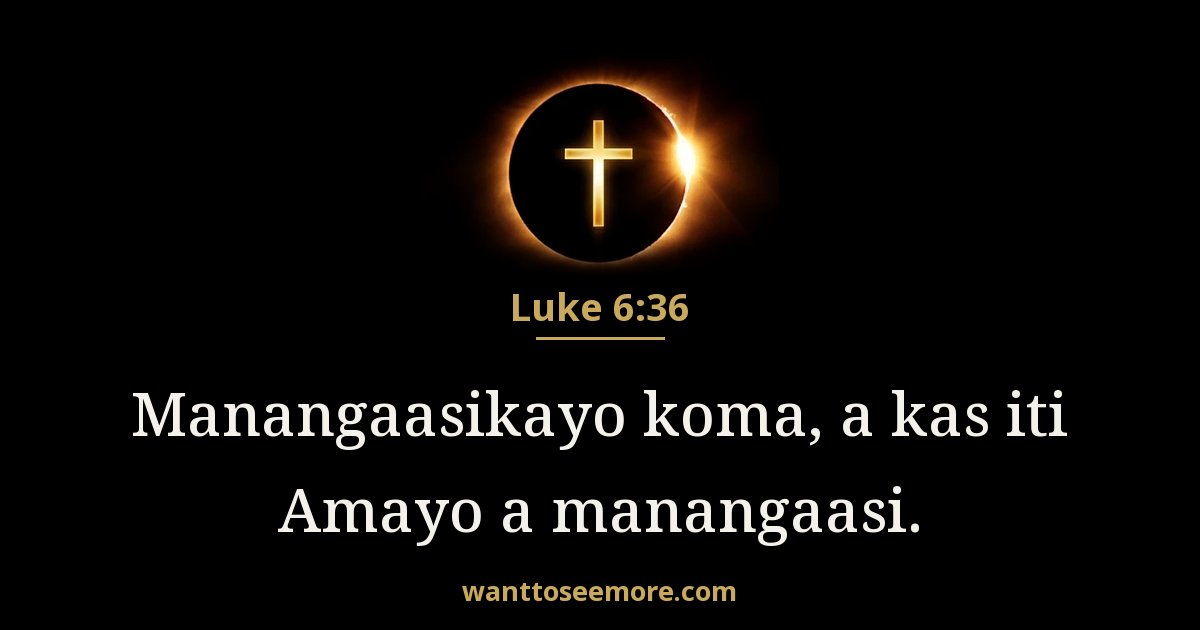 Luke 6:36