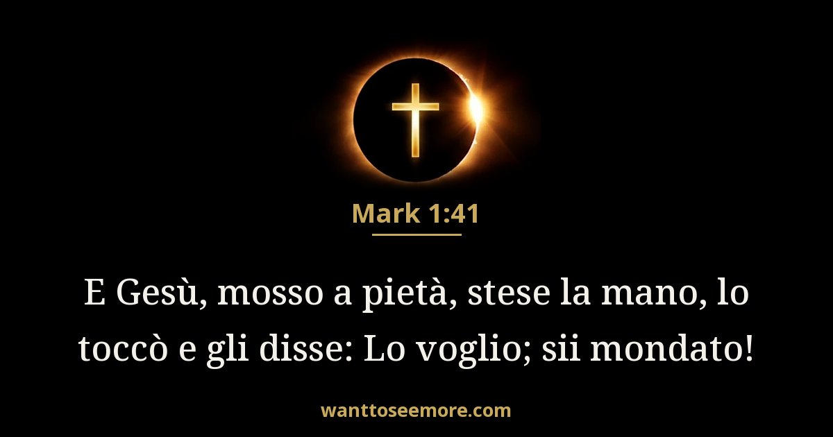 Mark 1:41