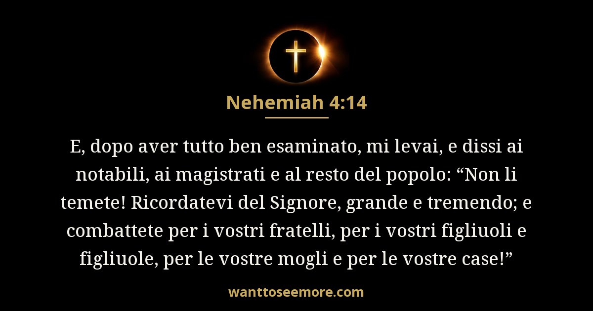 Nehemiah 4:14