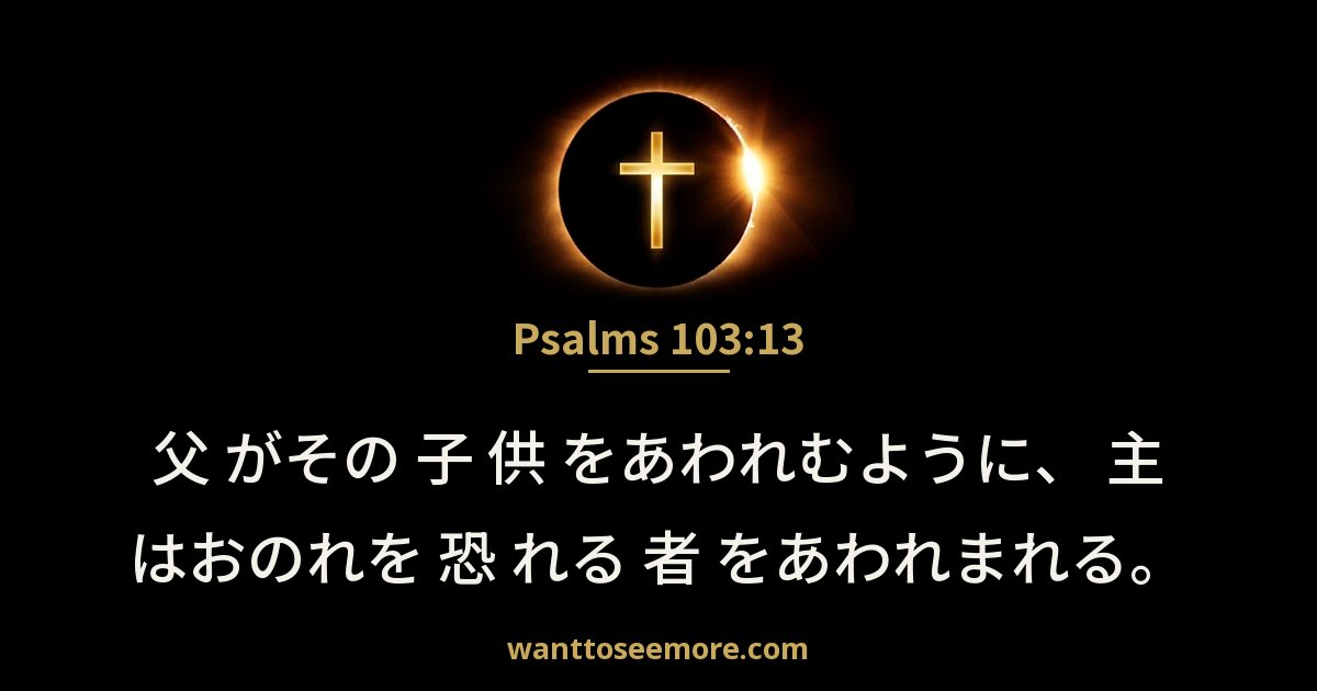 Psalms 103:13