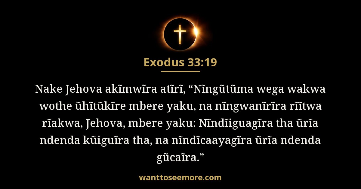 Exodus 33:19