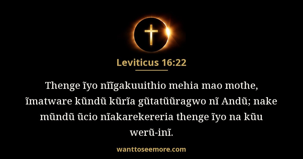 Leviticus 16:22