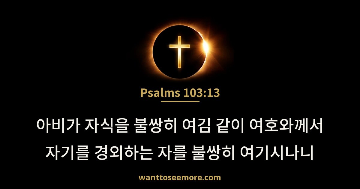 Psalms 103:13