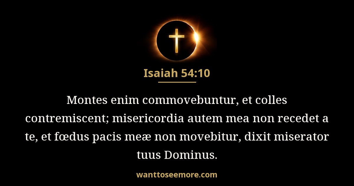 Isaias 54:10