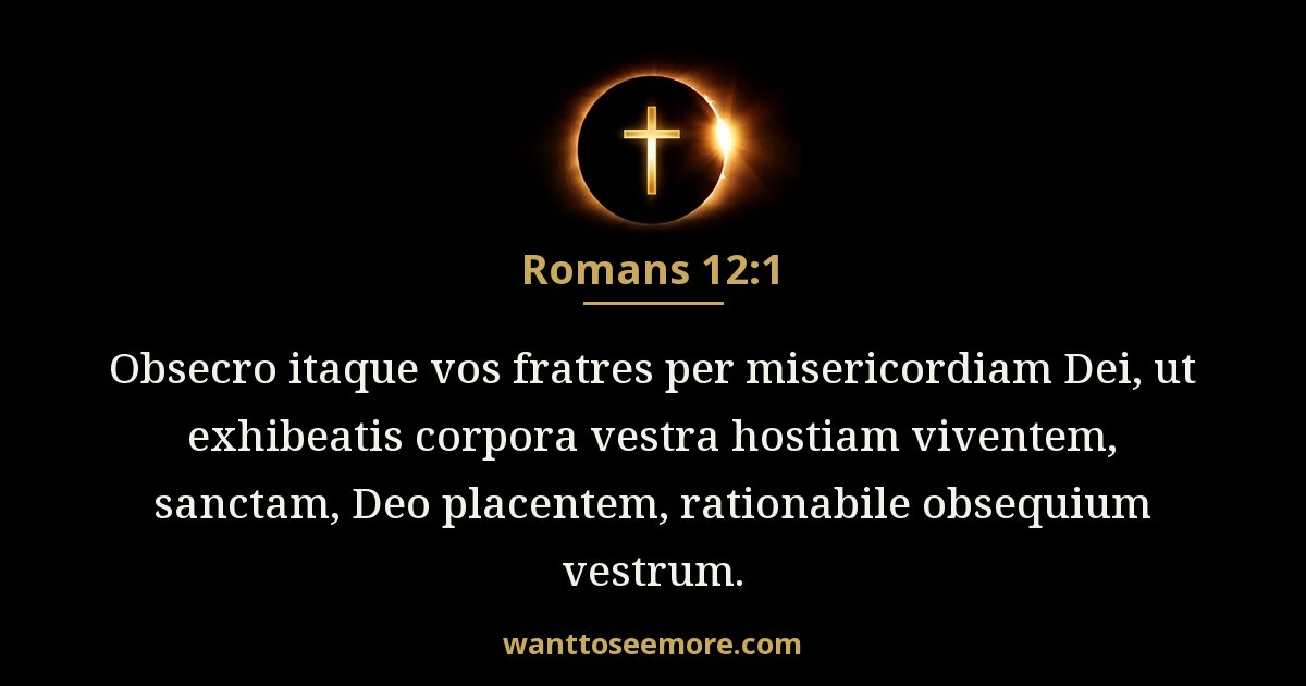 Romans 12:1