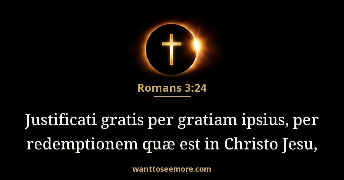 Romans 3:24