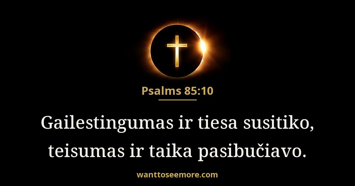 Psalms 85:10
