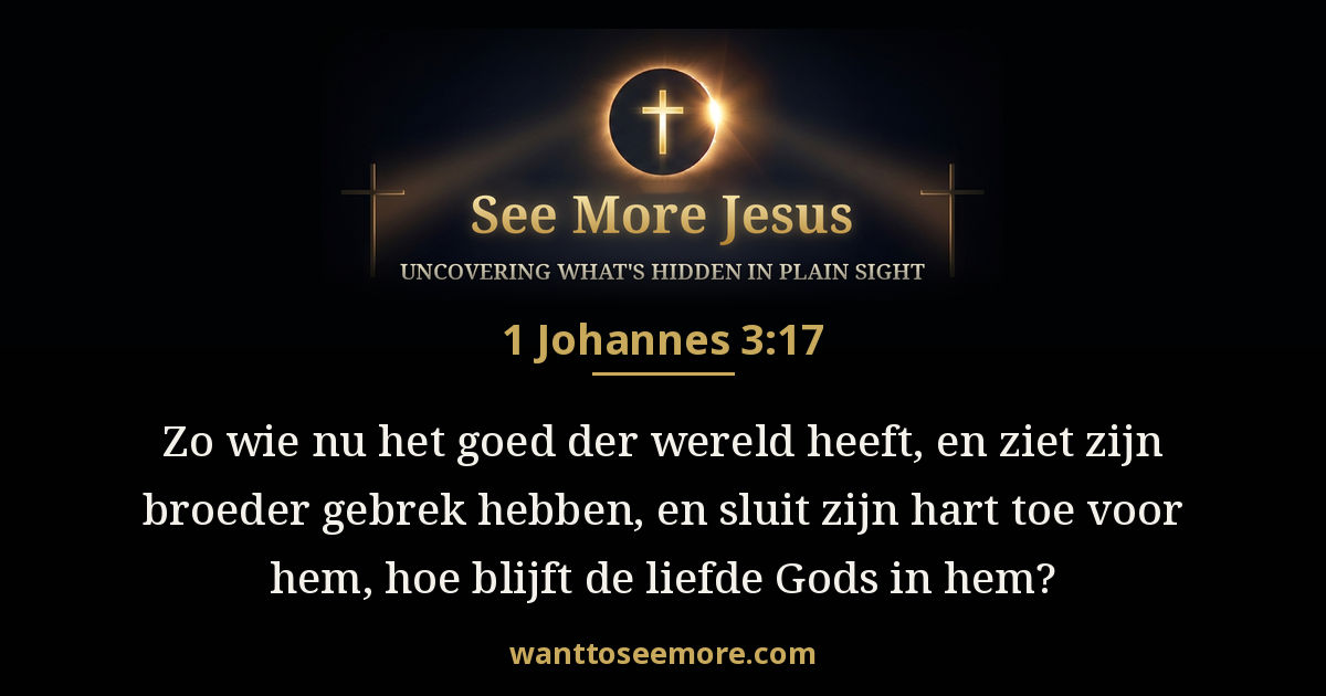 1 Johannes 3:17