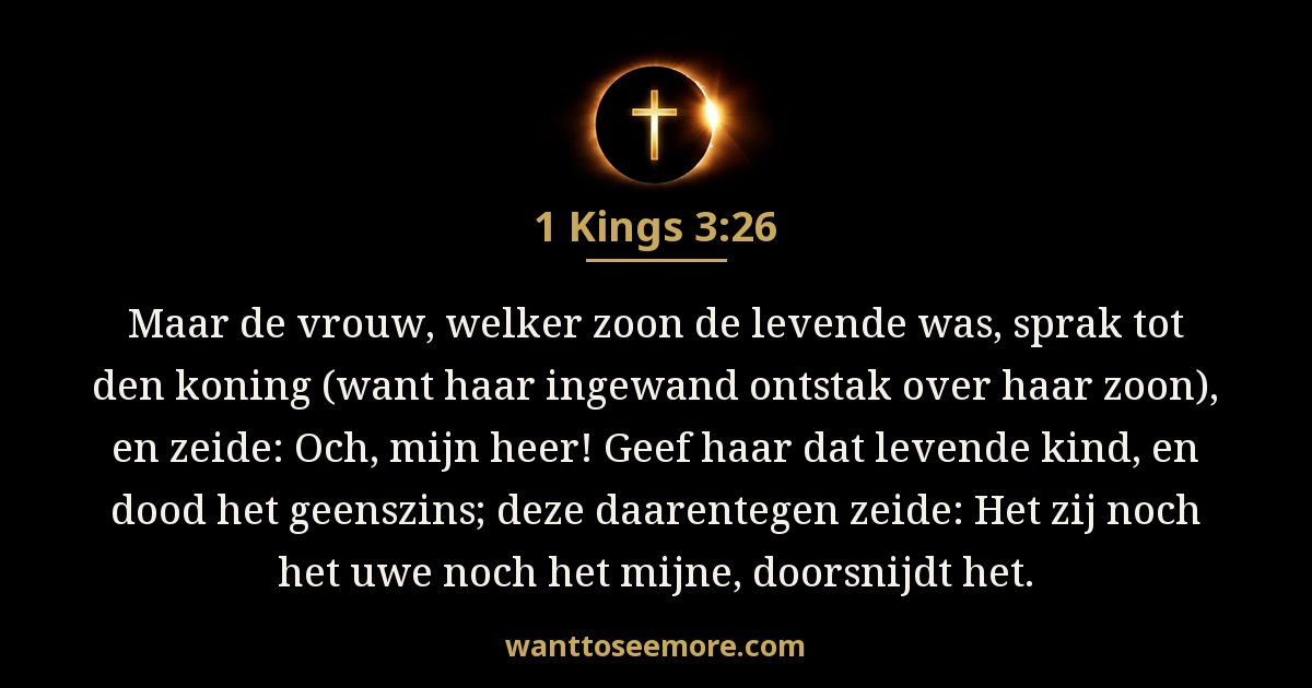 1 Koningen 3:26