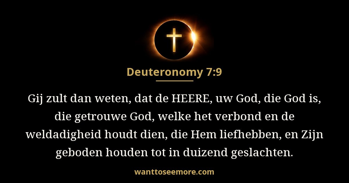 Deuteronomium 7:9