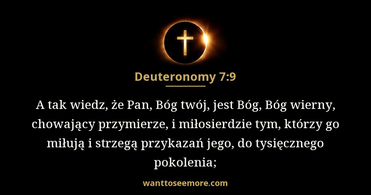 Powtórzonego Prawa 7:9