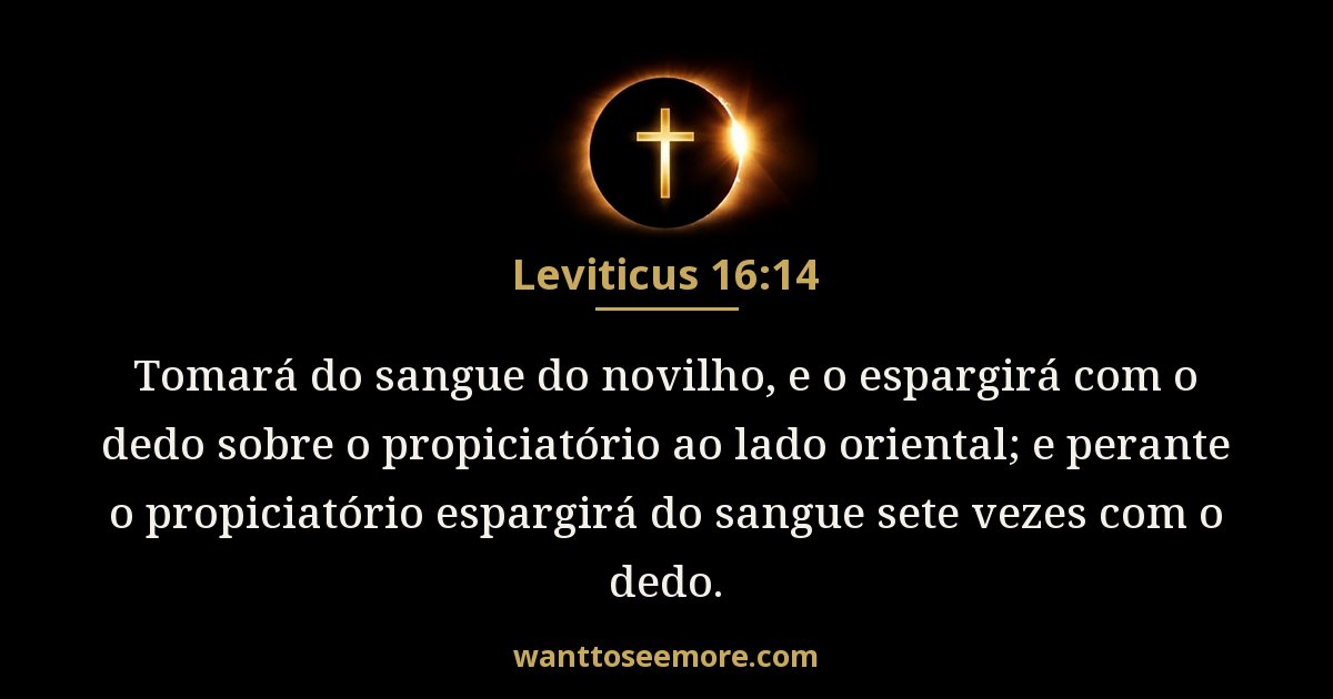 Leviticus 16:14