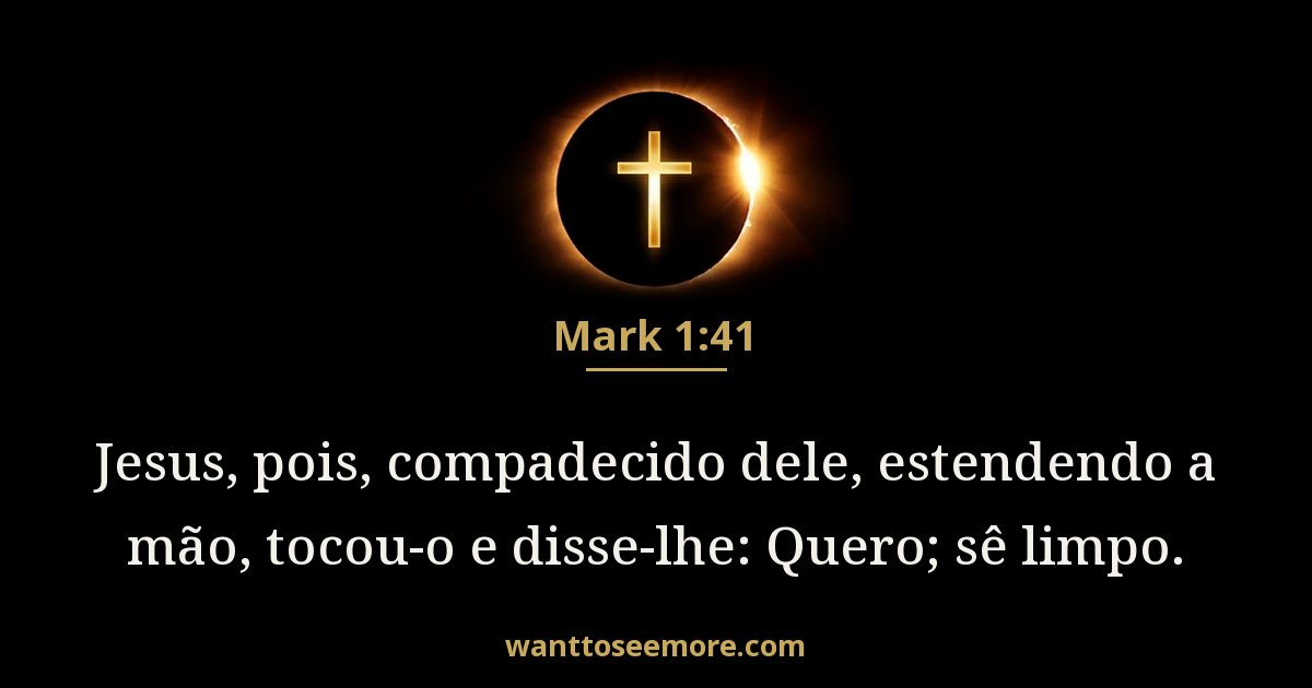 Mark 1:41