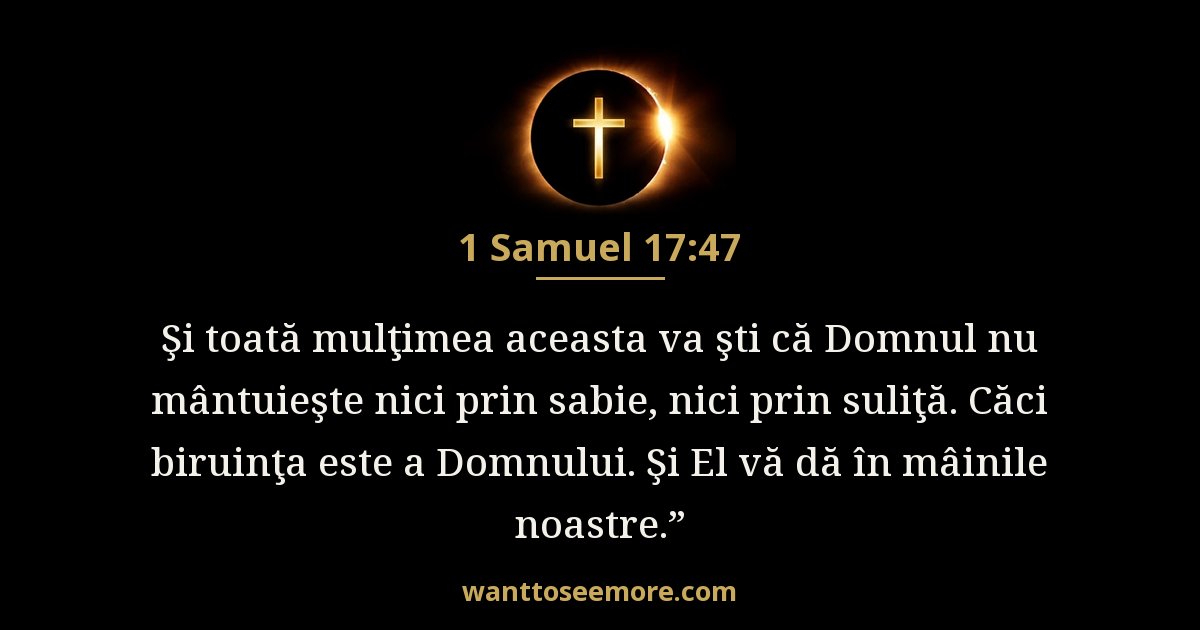 1 Samuel 17:47