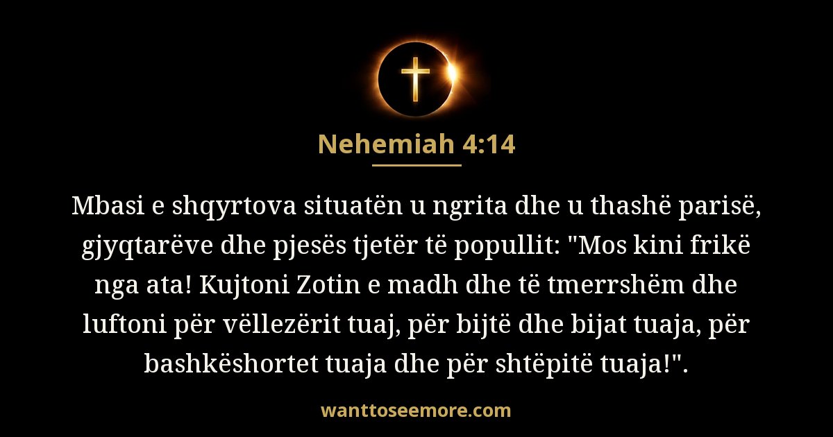 Nehemia 4:14