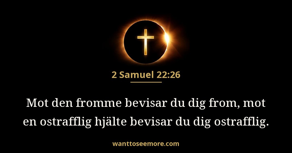 2 Samuel 22:26