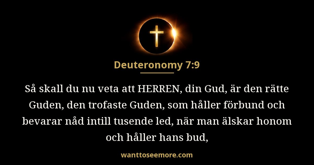 Deuteronomy 7:9