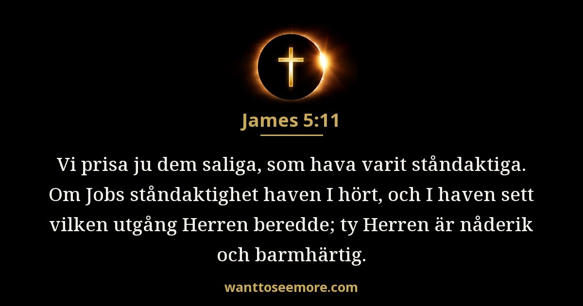 Jakobsbrevet 5:11