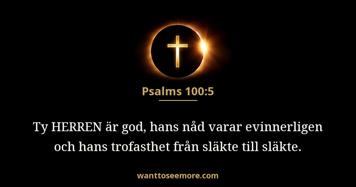 Psalms 100:5