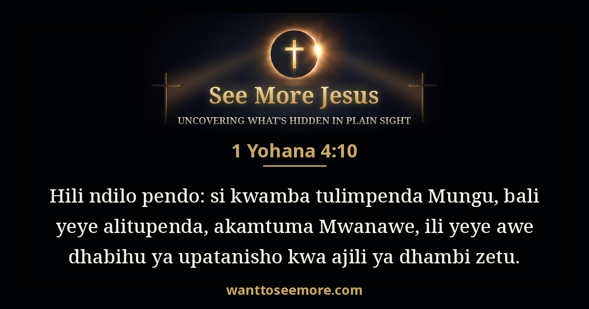 1 Yohana 4:10