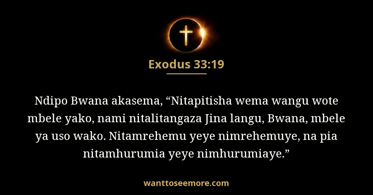 Exodus 33:19