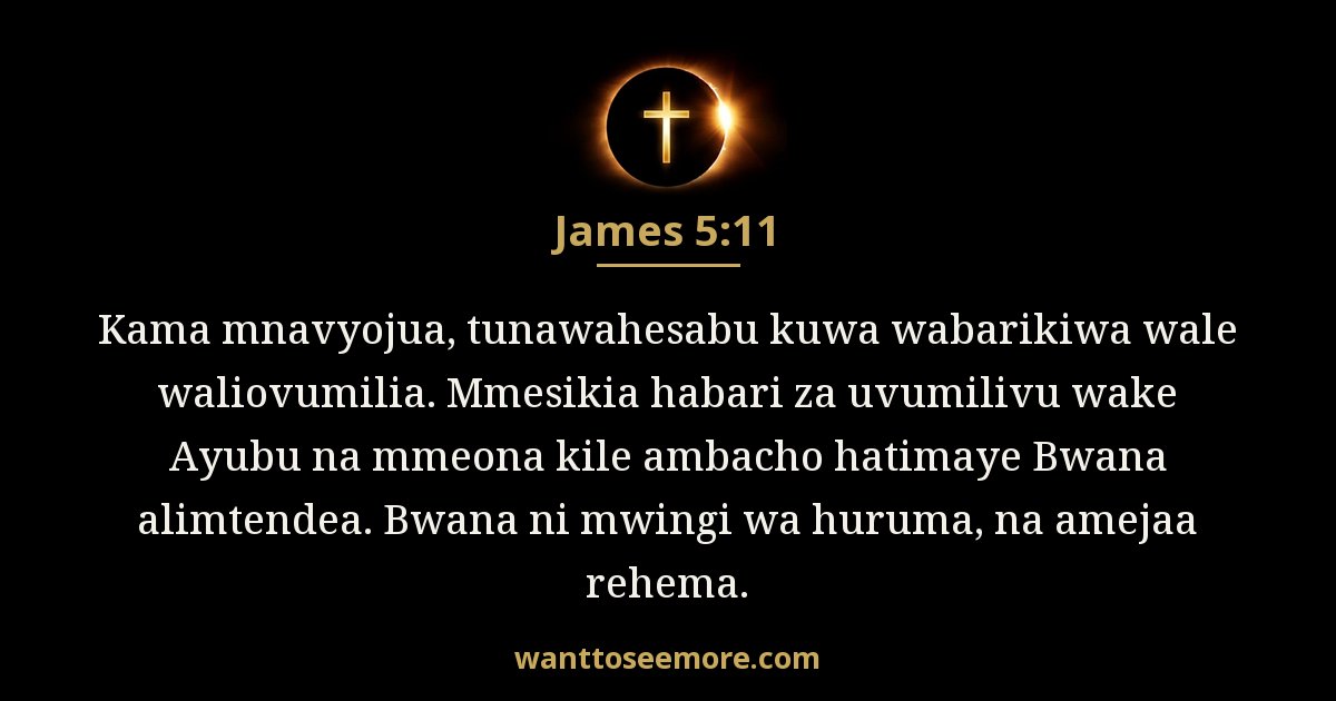 James 5:11