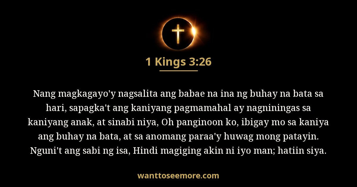1 Kings 3:26