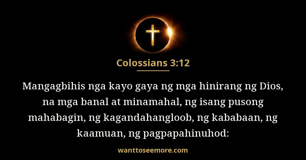 Mga Taga-Colosas 3:12