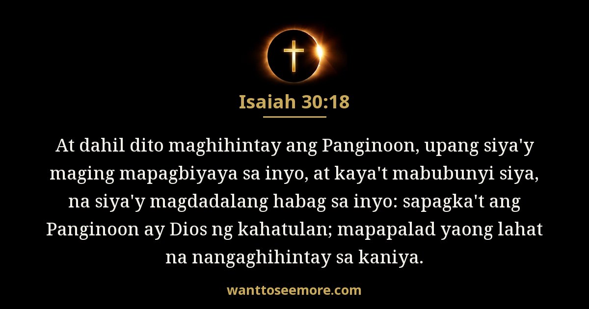Isaiah 30:18