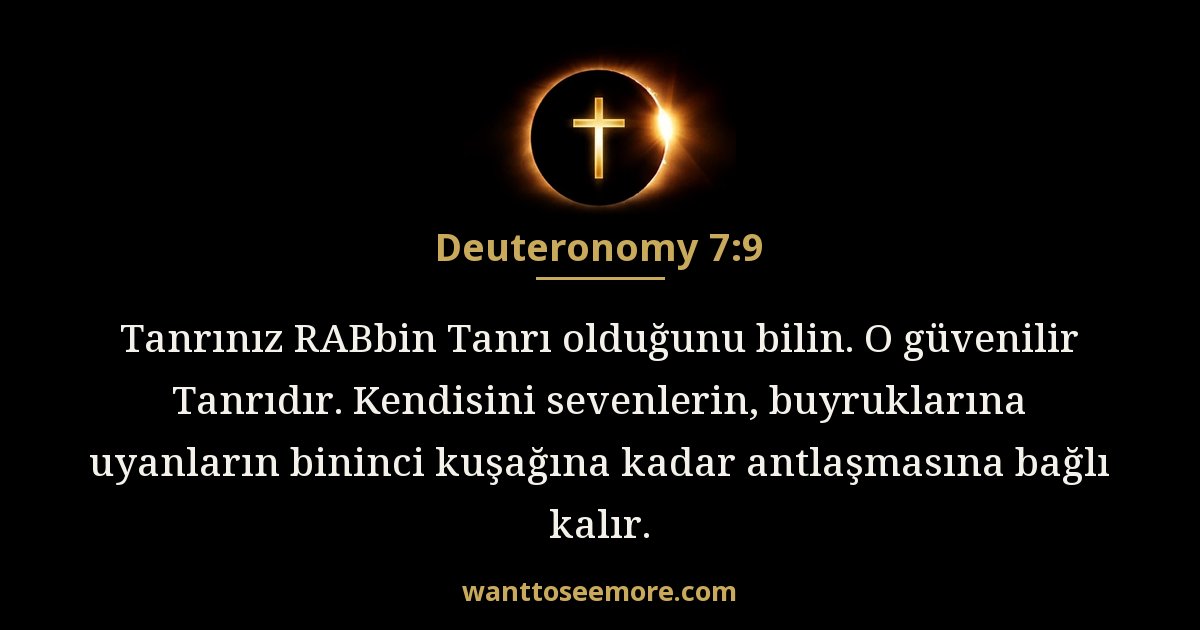 Deuteronomy 7:9