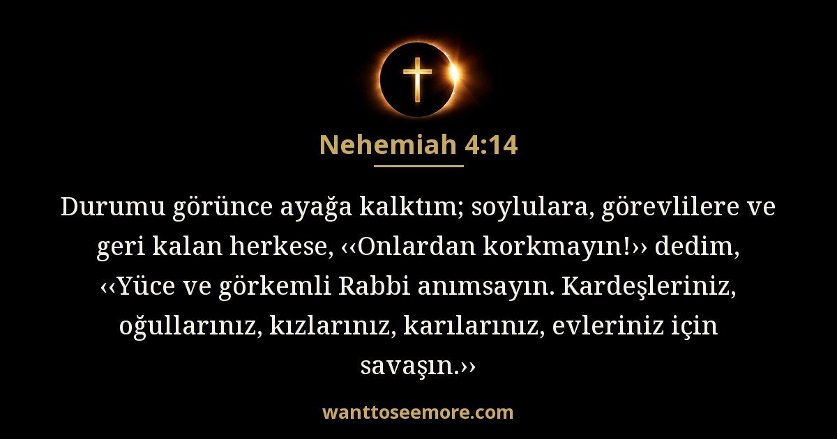 Nehemiah 4:14