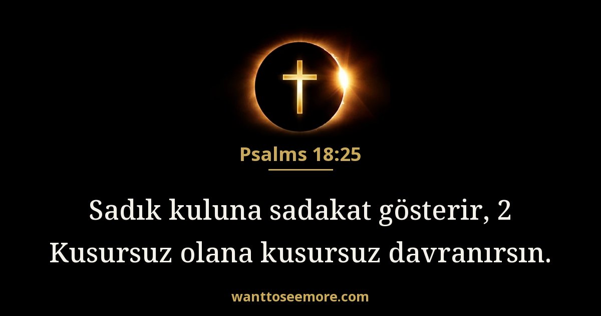 Psalms 18:25