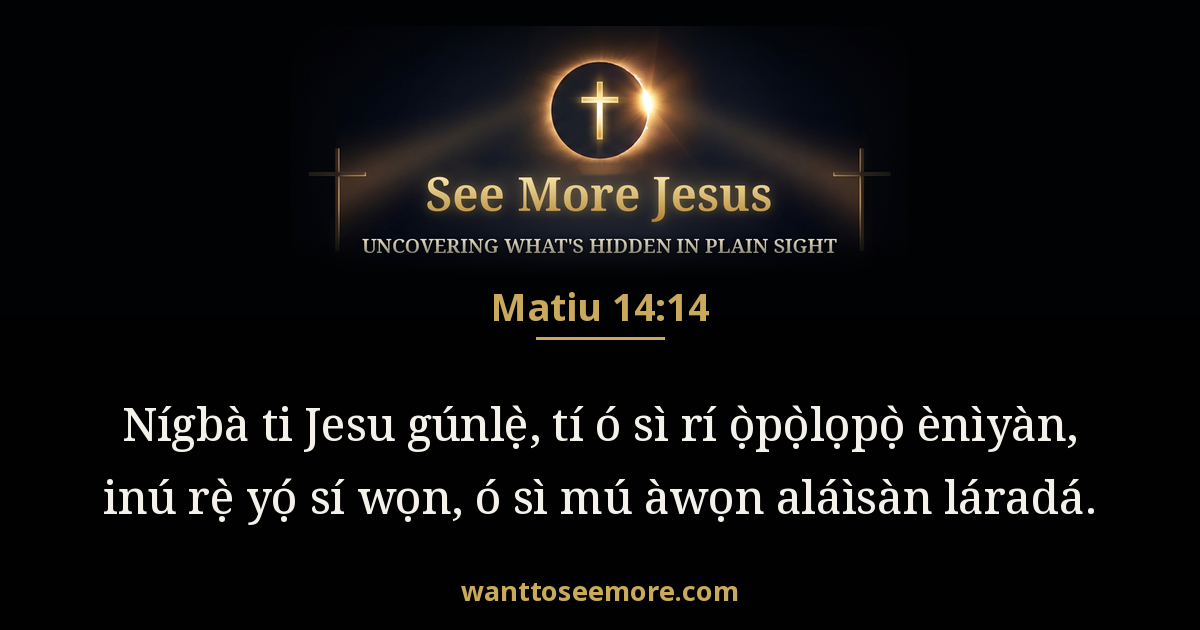 Matthew 14:14