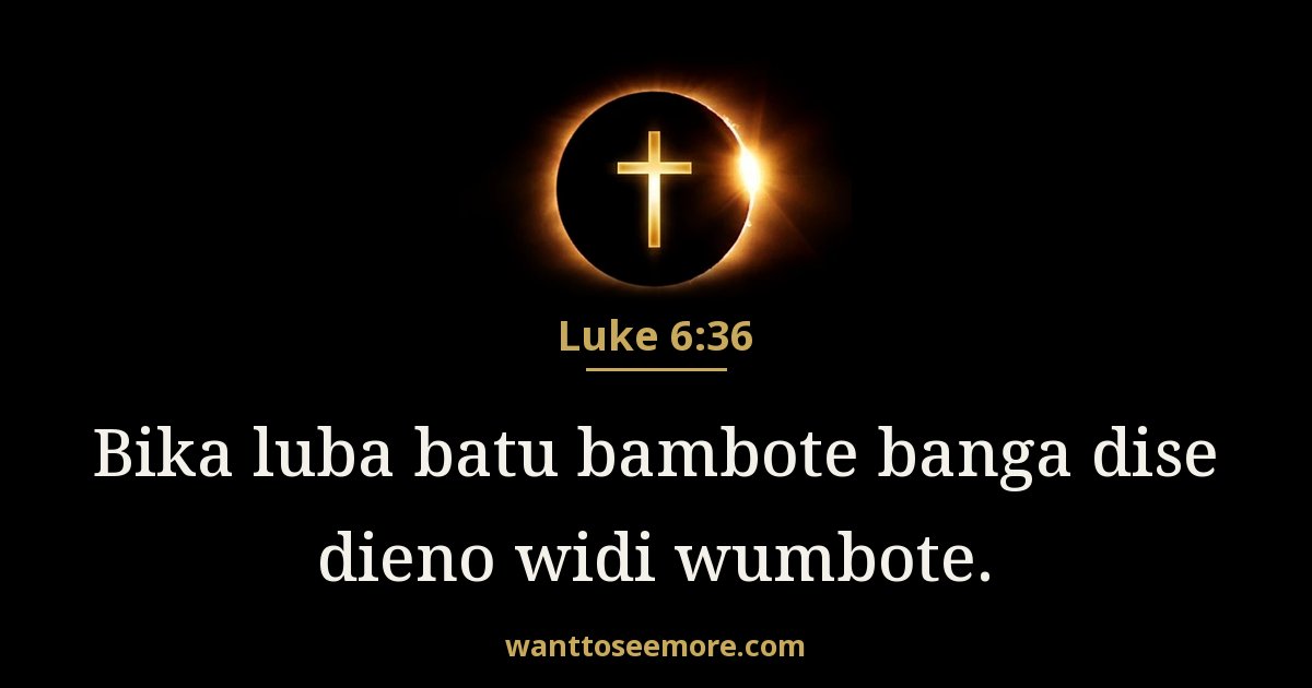 Luke 6:36