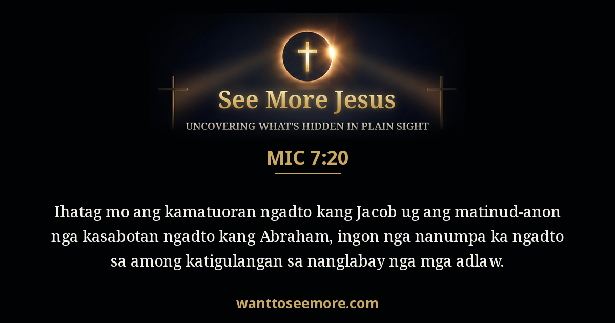 Micah 7:20