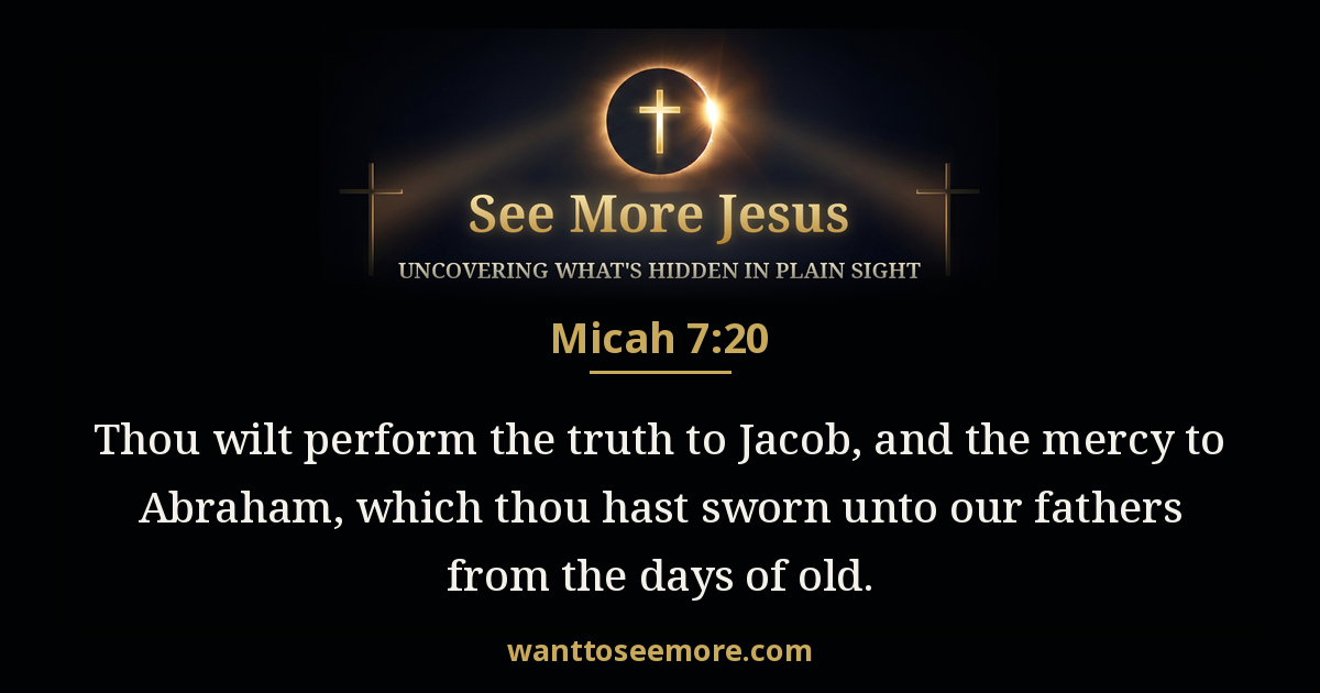 Micah 7:20