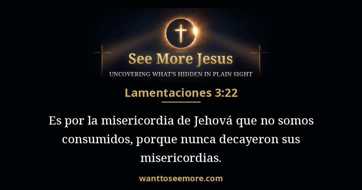 Lamentations 3:22