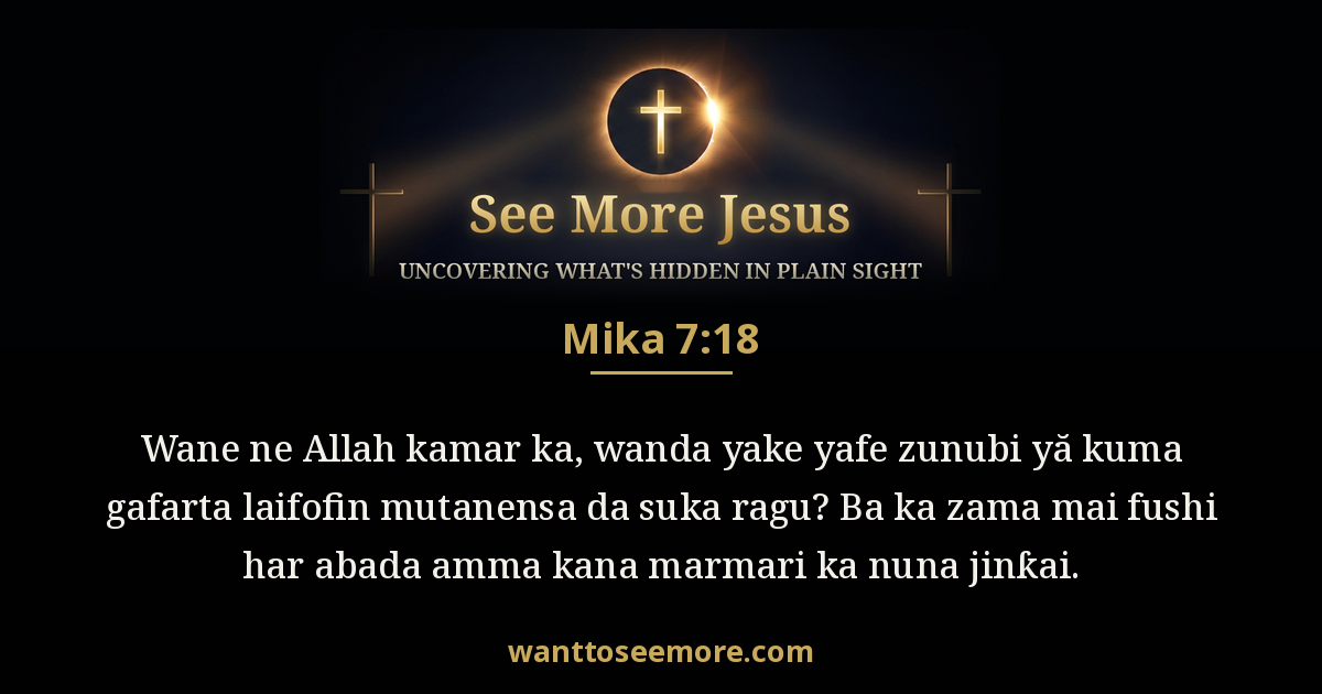 Micah 7:18