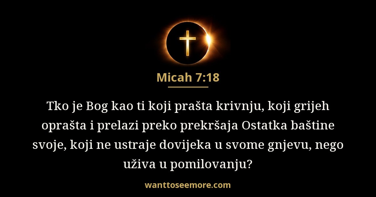 Micah 7:18