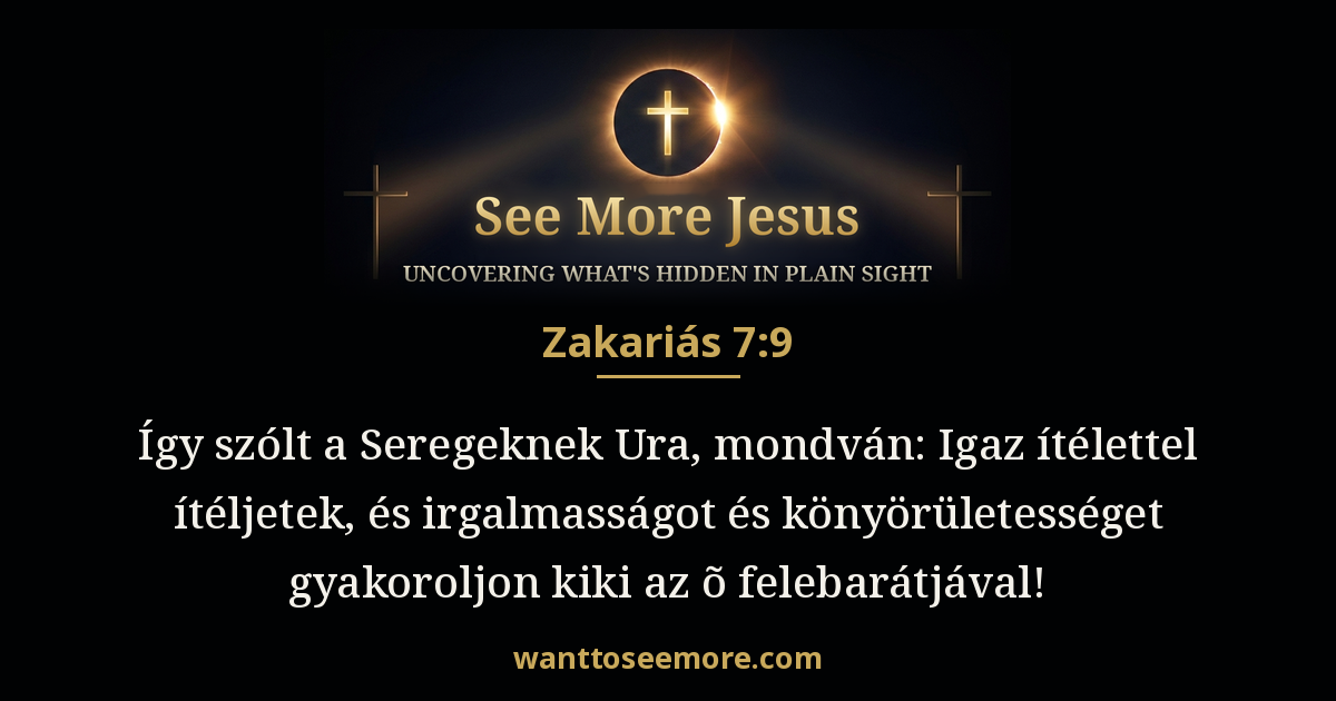 Zechariah 7:9
