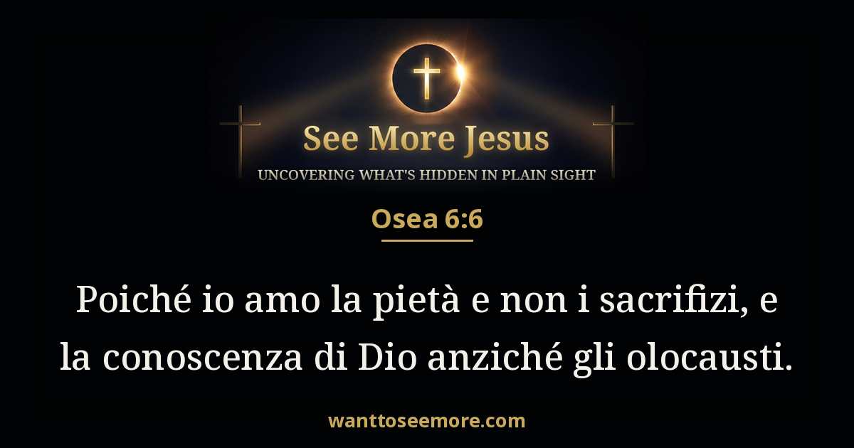 Hosea 6:6