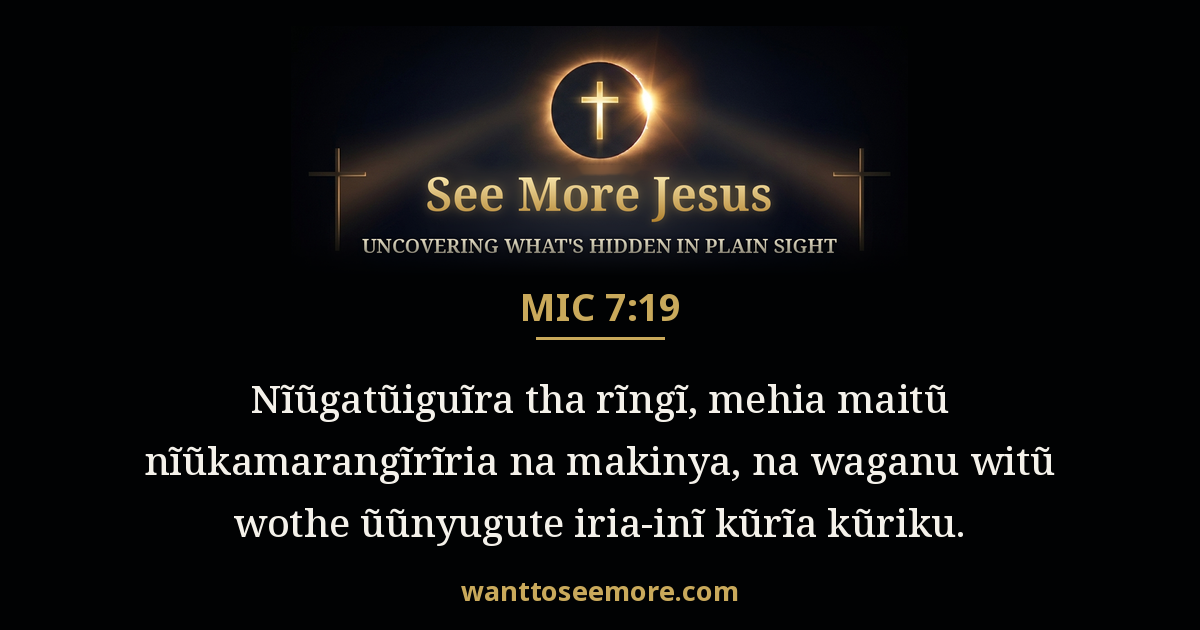Micah 7:19