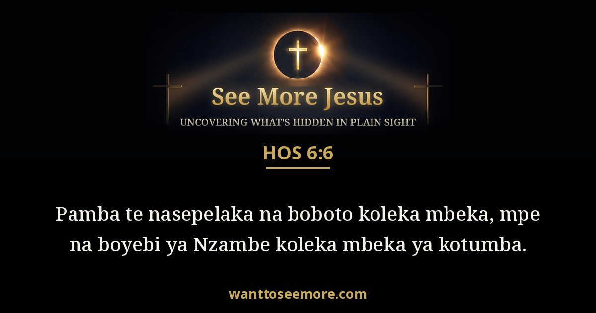 Hosea 6:6