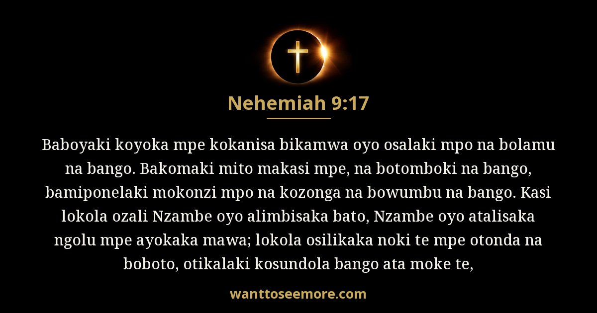 Nehemiah 9:17
