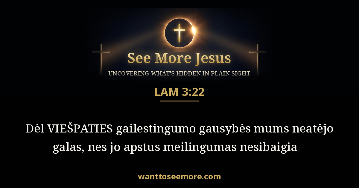 Lamentations 3:22