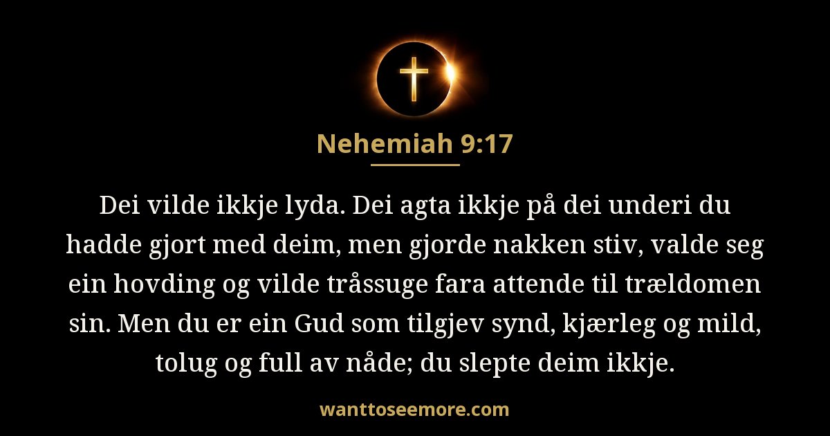Nehemiah 9:17