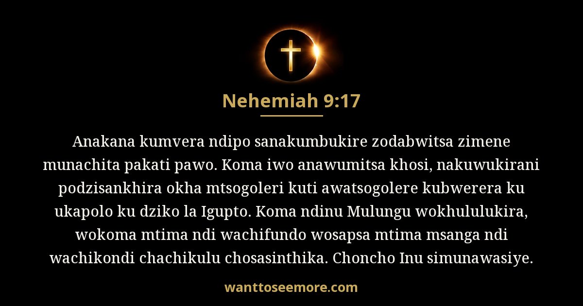Nehemiah 9:17