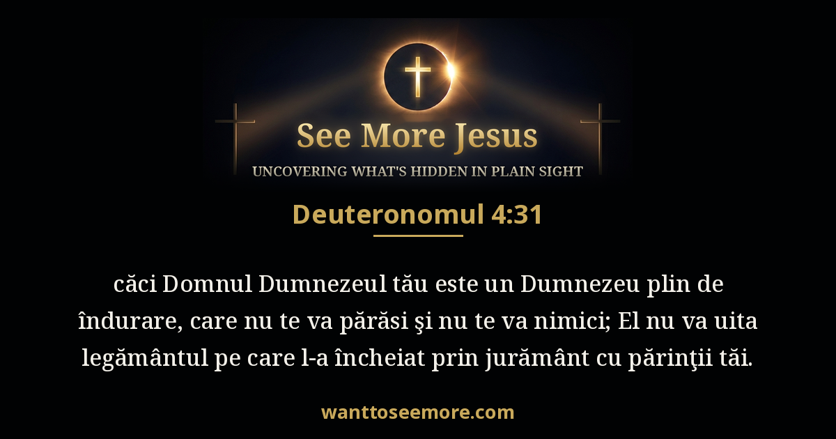 Deuteronomy 4:31