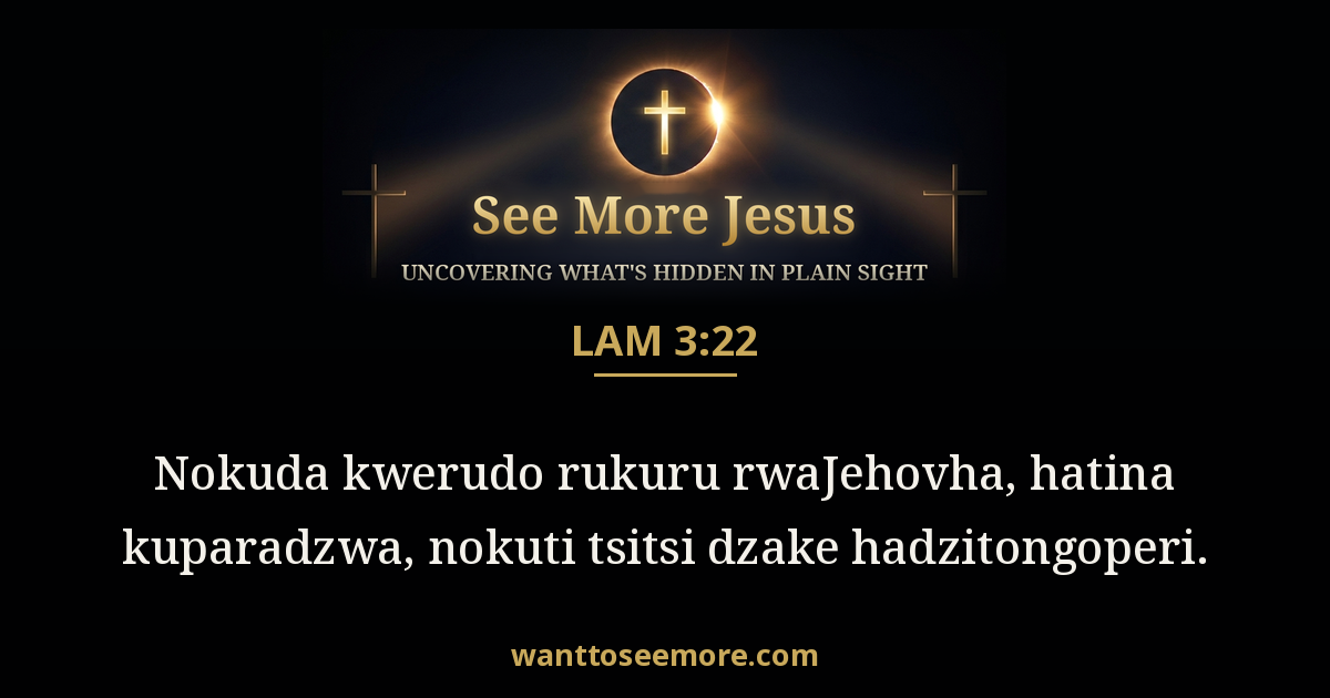 Lamentations 3:22